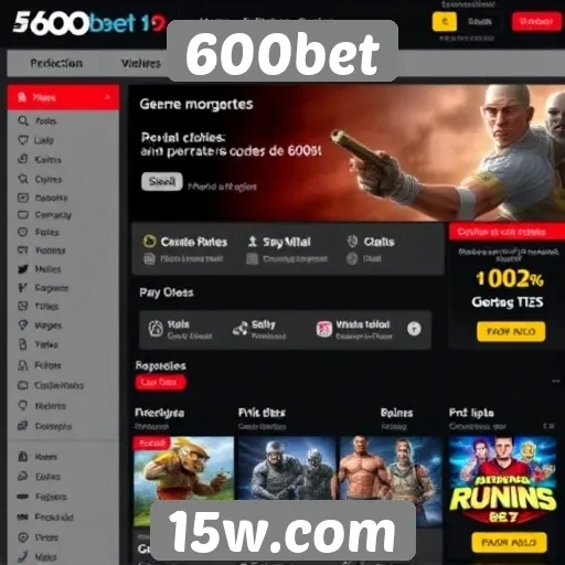 Avaliação da usabilidade do site 600bet
